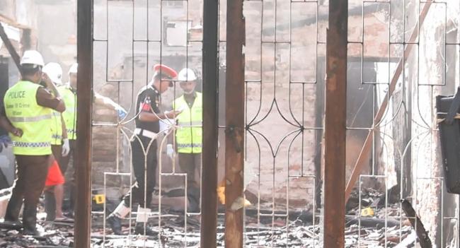 12 Killed in Batagoda Elders’ Home Fire